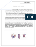 Funciones de Dos Variables