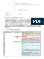 Proyecto de Aprendizaje N