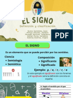 El Signo Definición y Clasificación