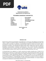 Neuropsicofisiologia. Programa.