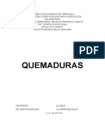 Quemaduras Trabajo