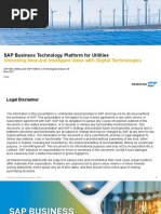 SAP Business Technology Platform For Utilities v2 - L1 - L2 - P