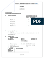 Drag Reducing Additive Injection Skid: Page 32 of 37