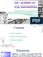 Element of Electrical Engineering: Praveen Kumar Yadaw Asst. Professor ISBM University