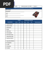 Check List de Herramientas Manuales Rev 1