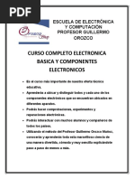 Electronica Basica y Componentes Electronicos Temario m17