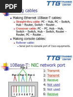 Making Ethernet 10Base-T Cables