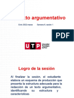 S09. s1 - El Texto Argumentativo