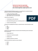 First 48 Mcqs Questions Include Apptitude, English Grammar and Technical Questions