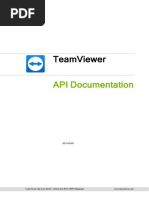 Teamviewer: Api Documentation