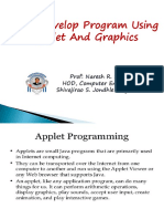 Unit 5 - Applet and Graphics Programming1