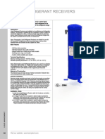 Liquid Refrigerant Receivers: Vertical, UL