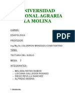 Informe N.4 Textura Del Suelo