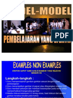 Model Model Pembelajaran SMA