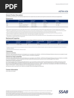 Astm A36: General Product Description Dimensions