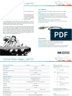 Optical Strain Gage - Os3100: Key Features Description