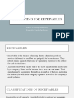 Accounting For Receivables