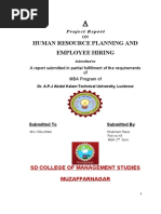 Shubham Rana Project-Report-on-Human-Resource-Planning