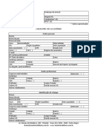 Modelo de Ficha Cadastral para Análise Locaçao - Pessoa Fisica