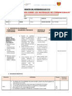 Sesión 3 Materiales No Convencionales