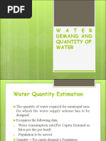 CIV238 U1 L15 Water Demand and Quantity of Water