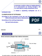 Classification of Extrusion