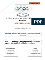 Rapport de Stage: Thème: Les Taches Effectuer Dans Les Services