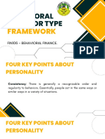 Behavioral Investor Type Framework