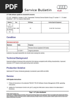 Technical Service Bulletin: Condition