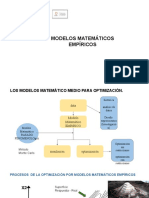 Modelos Matemáticos Empíricos