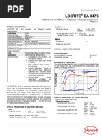 Loctite EA 3476: Technical Data Sheet