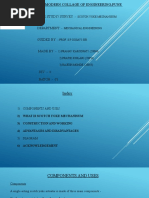 Case Study/ Survey:-Department: - Guided By: - Made By:-: Scotch Yoke Mechanisum