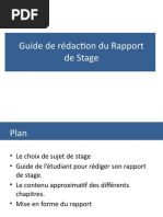 Guide de Rédaction Du Rapport de Stage-FATIHA