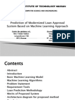 Prediction of Modernized Loan Approval System Based On Machine Learning Approach