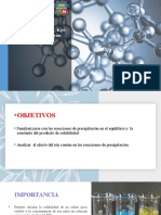 Teoría Equilibrio Químico, Kps y Efecto Del Ión Común