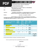 Informe de Monitoreo Tutoria - Agosto Ok