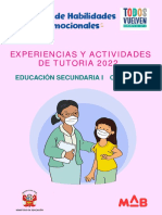 3° 4° 5° EXPERIENCIAS Y ACTIVIDADES DE TUTORIA - Archivos JOSEPH PONCE