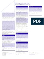 SR6 - Cheat Sheet - Edge-Actions