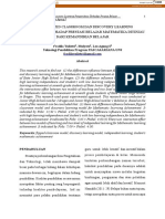 Model Flipped Classroom Dan Discovery Learning Pengaruhnya Terhadap Prestasi Belajar Matematika Ditinjau Dari Kemandirian Belajar