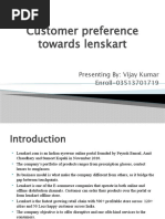 Customer Preference Towards Lenskart