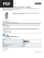 Power Supply Unit - QUINT-PS/1AC/24DC/ 5 - 2866750: Product Description