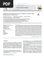 Application of Docking and Active Site Analysis For Enzyme Linked Biodegradation of Textile Dyes