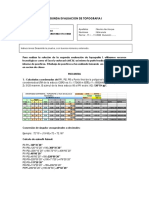 Informe Topografía Nivelación Compuesta en Carretera