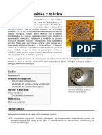 Biología Matemática y Teórica