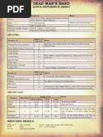 Quick Reference Sheet: Action Summary