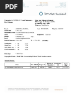 Tawuniya's COVID-19 Travel Insurance - For Citizens: Direct Al Rashdia 20629559 24-11-2021 Al Driweesh Fahad Saad M