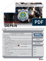 AlfaCon Simulados Carreiras Policiais Simulado Depen 26 04 2020 Carreiras Policiais Prova Online