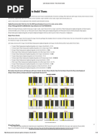 List of Piano Chords - Free Chord Charts