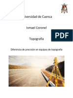 Diferencia de Precisión en Equipos de Topografía