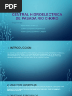 CENTRAL HIDROELECTRICA DE PASADA RIO Choro Final